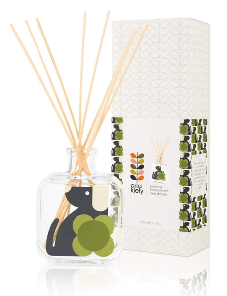 Orla Kiely Green Fig & Cedarwood Reed Diffuser  200 mls