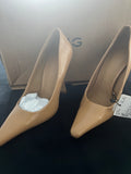 Mango ladies high heeled shoes colour naked size 35