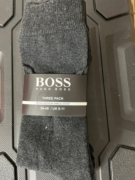 Boss set of 3 Mens Socks 7-11