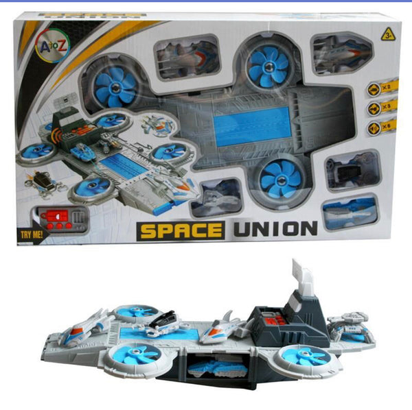 Space Union Aircraft Carrier Die-cast Age 2+