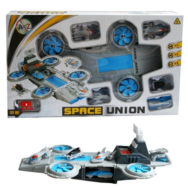 Space Union Aircraft Carrier Die-cast Age 2+