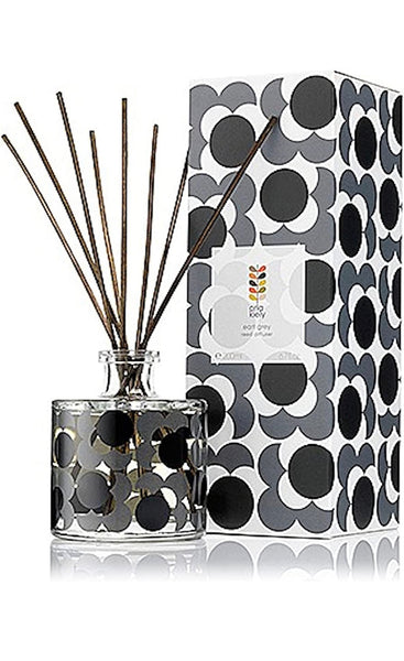 Orla Kiely Reed Diffuser Rose Geranium and Eucalyptus, Lavendar, Geranium and Earl Grey