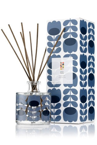 Orla Kiely Reed Diffuser Rose Geranium and Eucalyptus, Lavendar, Geranium and Earl Grey