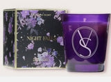 VICTORIA'S SECRET  SINGLE WICK SCENTED CANDLE IN MAGNOLIA, MISTLETOE AND NIGHTFALL IN GIFT BOX