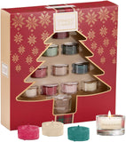 Yankee Candle Alpine Christmas Gift Set - 10 Tealights & 1 Holder