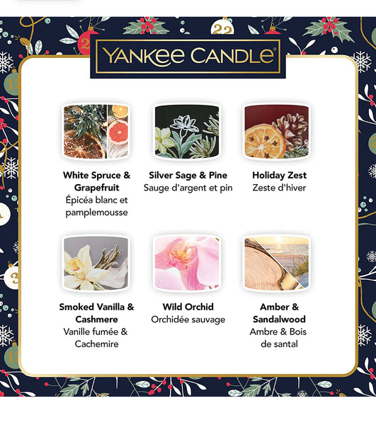 Yankee Candle Gift Set | 12 Signature Scented Votive Candle