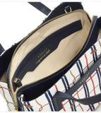 Radley Finsbury Park Rope Check Zip Top Multi-Way Bag BNWT