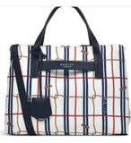 Radley Finsbury Park Rope Check Zip Top Multi-Way Bag BNWT