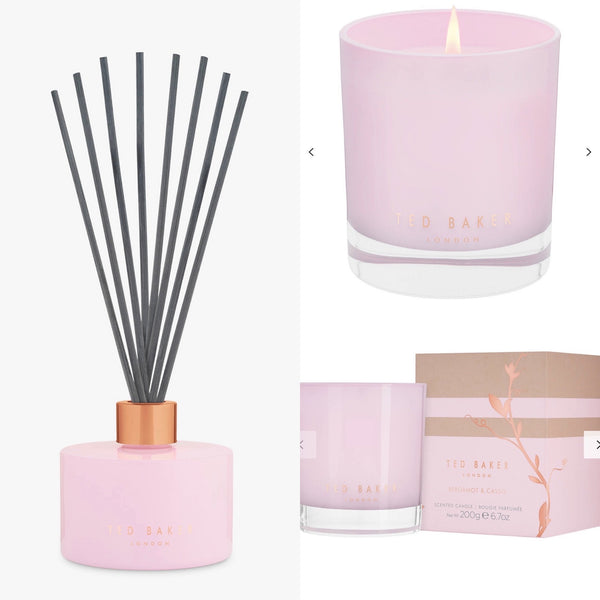 Ted Baker Bergamot and Cassis Candle and Diffuser set